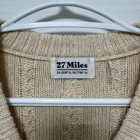 27 miles malibu knit vest - Picture 3 of 3